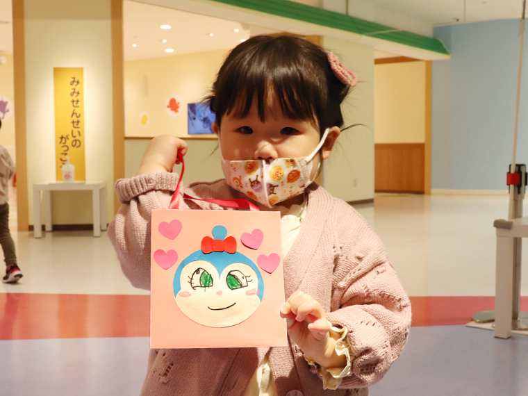 かわいいポシェットを作ってみよう げんき100ばいブログ 福岡アンパンマンこどもミュージアムinモール