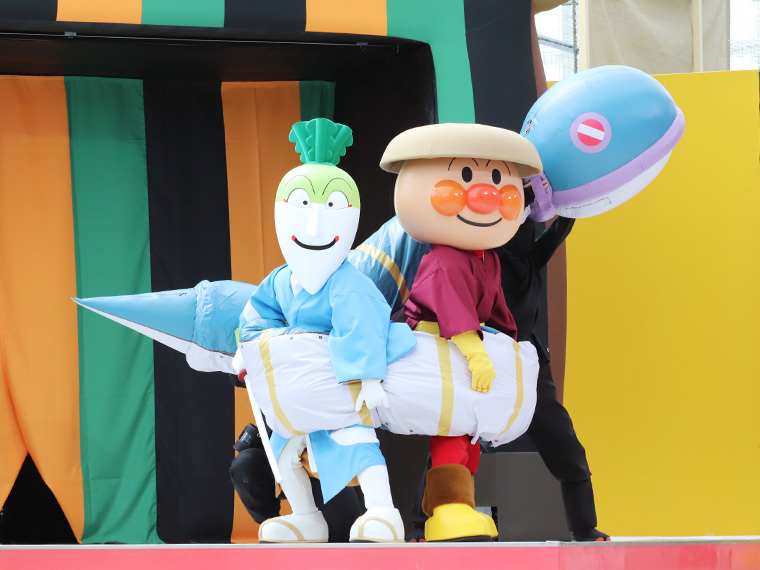 だいこんやくしゃさま4 だいこんやくしゃさんが登場！｜げんき100ばいブログ｜福岡