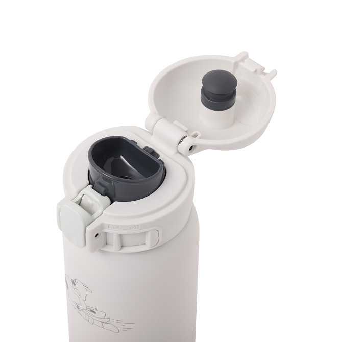 【新品】アンパンマンミュージアム限定　ステンレスマグ水筒　480ml あったかい飲み物を入れて アンパンマンたちと 一緒におでかけ