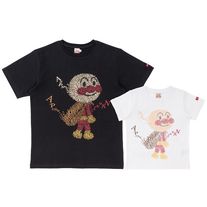 アンパンマン ミュージアム　限定リュック　Tシャツ 3枚(90cm,120cm) 福岡限定】MOJIもじTシャツ｜グッズ＆サービス｜福岡アンパンマン