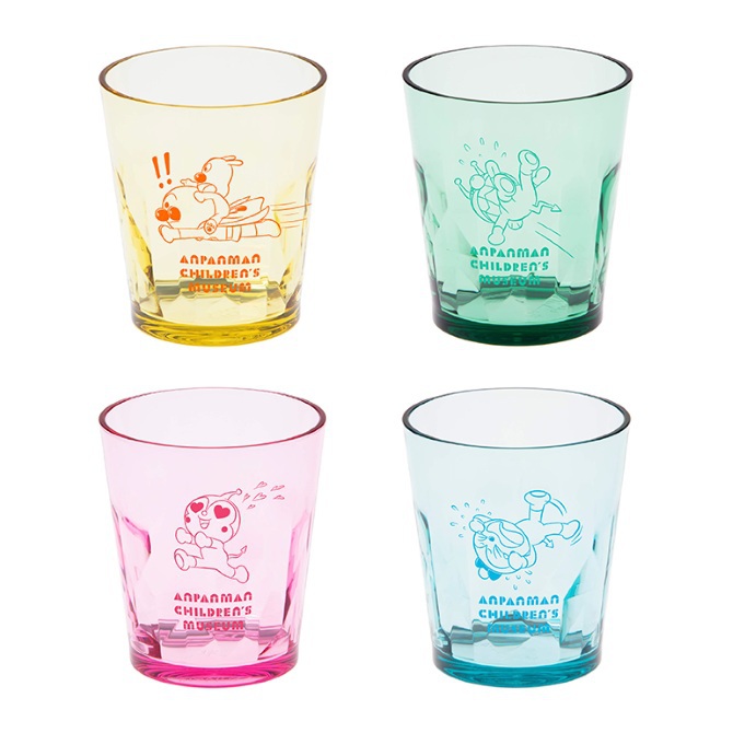 新品未開封【福岡限定】アンパンマンミュージアム、キャラクターグラス